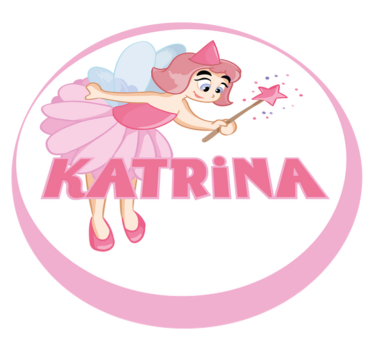 Tappeto vinile con nome tema fata del balletto - TenStickers