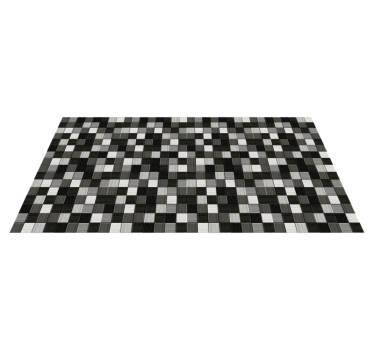 Tappeti bagno in vinile Mosaico in pietra e vetro - TenStickers