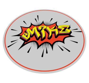 Tappeto vinile con nome esplosione di nomi - TenStickers