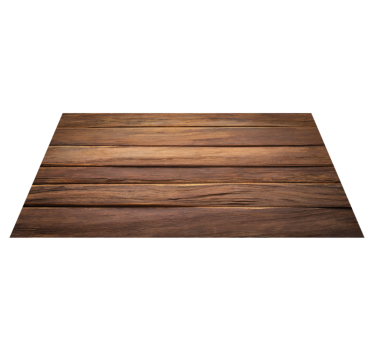 Tappeto pvc cucina calde assi di legno - TenStickers