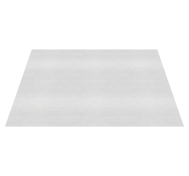 Tappeto vinile bagno consistenza morbida e bianca - TenStickers