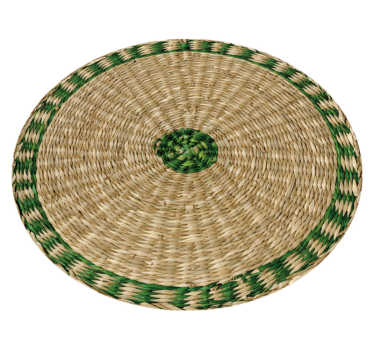 Tappeto in pvc effetto paglia rotondo - TenStickers