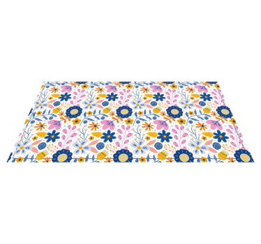 Tappeto in vinile natura primavera floreale - TenStickers