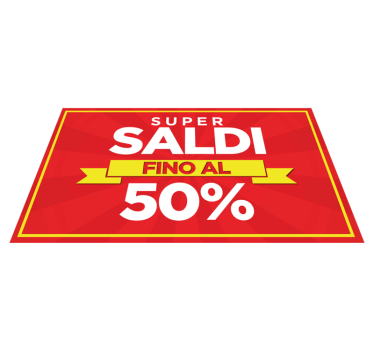 Tappeto in vinile rosso saldi sconto personalizzabile - TenStickers