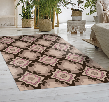Tappeto barocco vintage in vinile - TenStickers