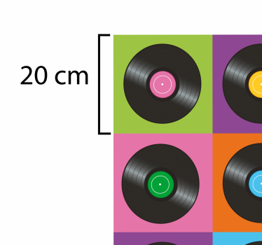Passatoia in vinile cucina Dischi in vinile da cucina - TenStickers