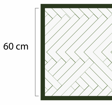 Tappeto pvc cucina runner da cucina chevron - TenStickers