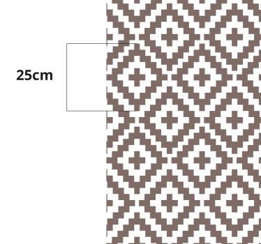 Tappeto in vinile cucina diamanti grigi geometrici - TenStickers