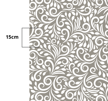 Tappeto in vinile cucina motivo grigio ruskin - TenStickers