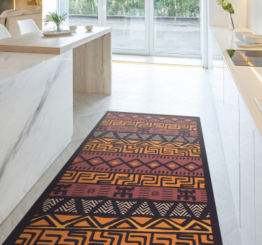 Tappeto PVC cucina stile africano - TenStickers