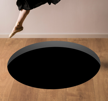 Tappeto in pvc moderno Buco nel pavimento - TenStickers