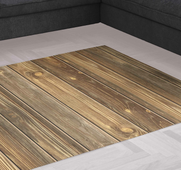 Tappeto in vinile legno effetto legno - TenStickers