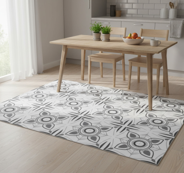 Tappeto pvc cucina adesivo piastrelle portoghesi semplice - TenStickers