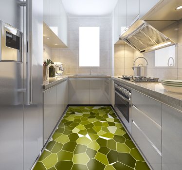 Tappeto pvc cucina cucina geometrica - TenStickers