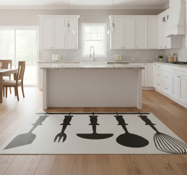 Tappeto pvc cucina accessori da cucina appesi - TenStickers