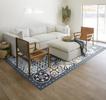 Tappeto vinile piastrelle piastrelle decorate - TenStickers
