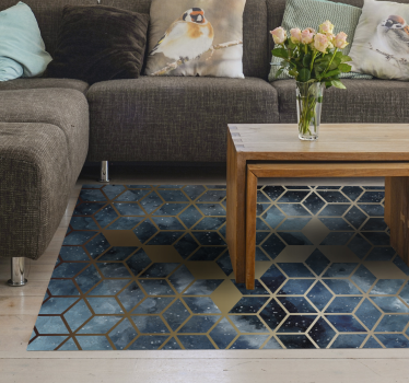 Tappeto vinile piastrelle scintilla del mosaico - TenStickers