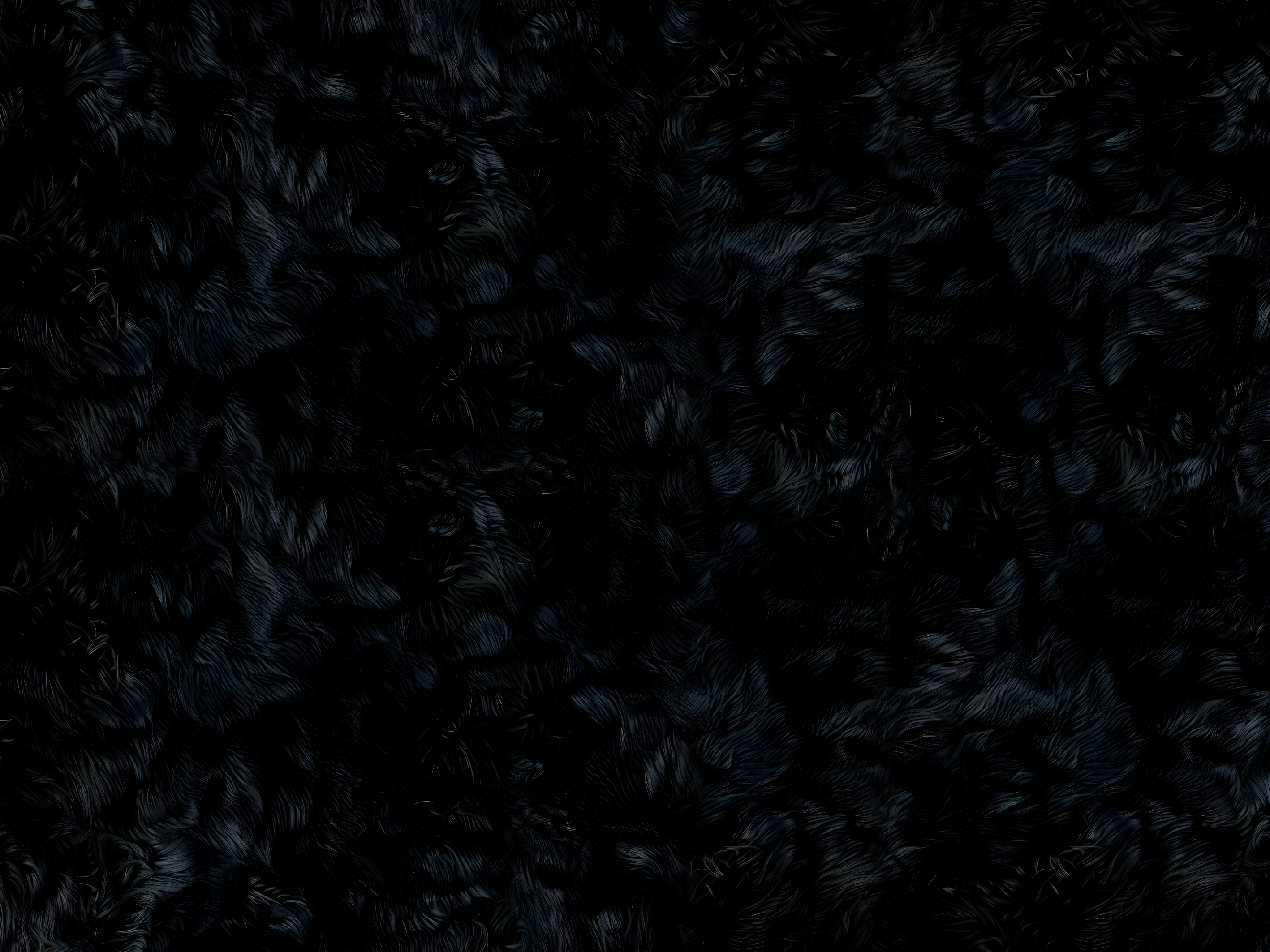 Tappeto vinile nero effetto furioso - TenStickers