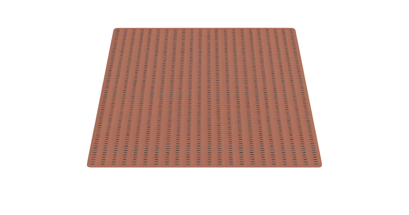 Tappeto vinile esterno disegno della linea tratteggiata - TenStickers