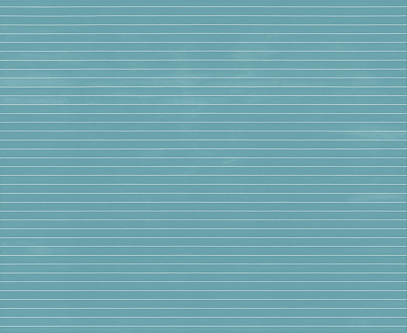 Tappeto vinile blu disegno a strisce orizzontali - TenStickers