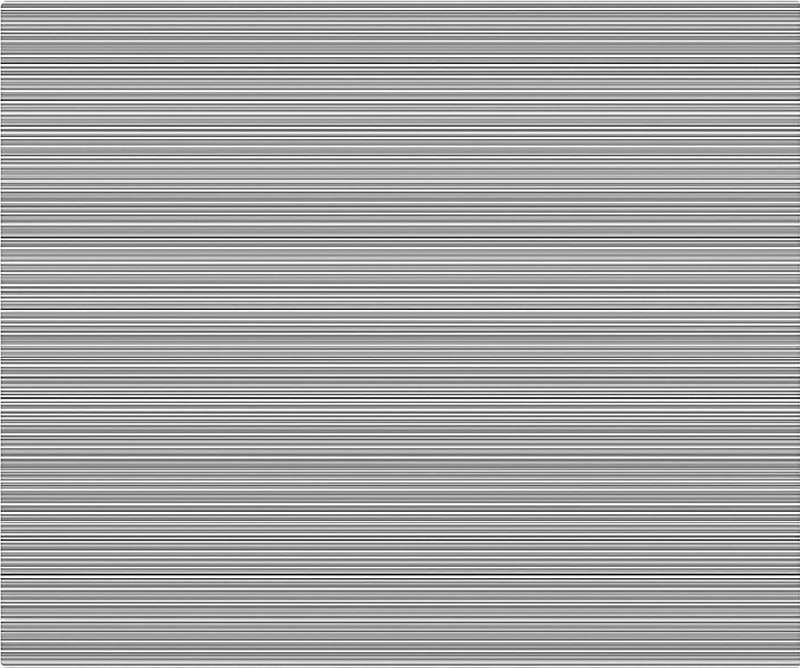 Tappeto pvc cucina grigio a strisce sottili - TenStickers