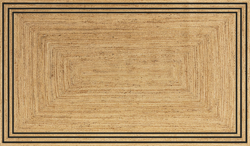 Tappeto pvc cucina texture juta naturale - TenStickers