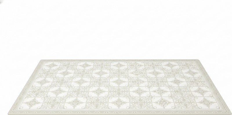 Tappeto pvc cucina vaniglia classica - TenStickers