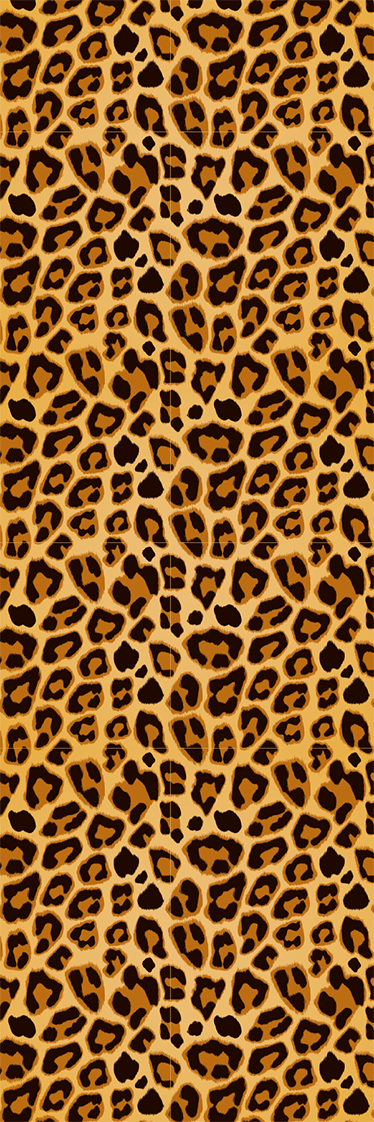 Tappeto vinile animali stampa semplice leopardata - TenStickers