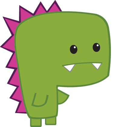 Tappeto vinile animali dinosauro verde - TenStickers