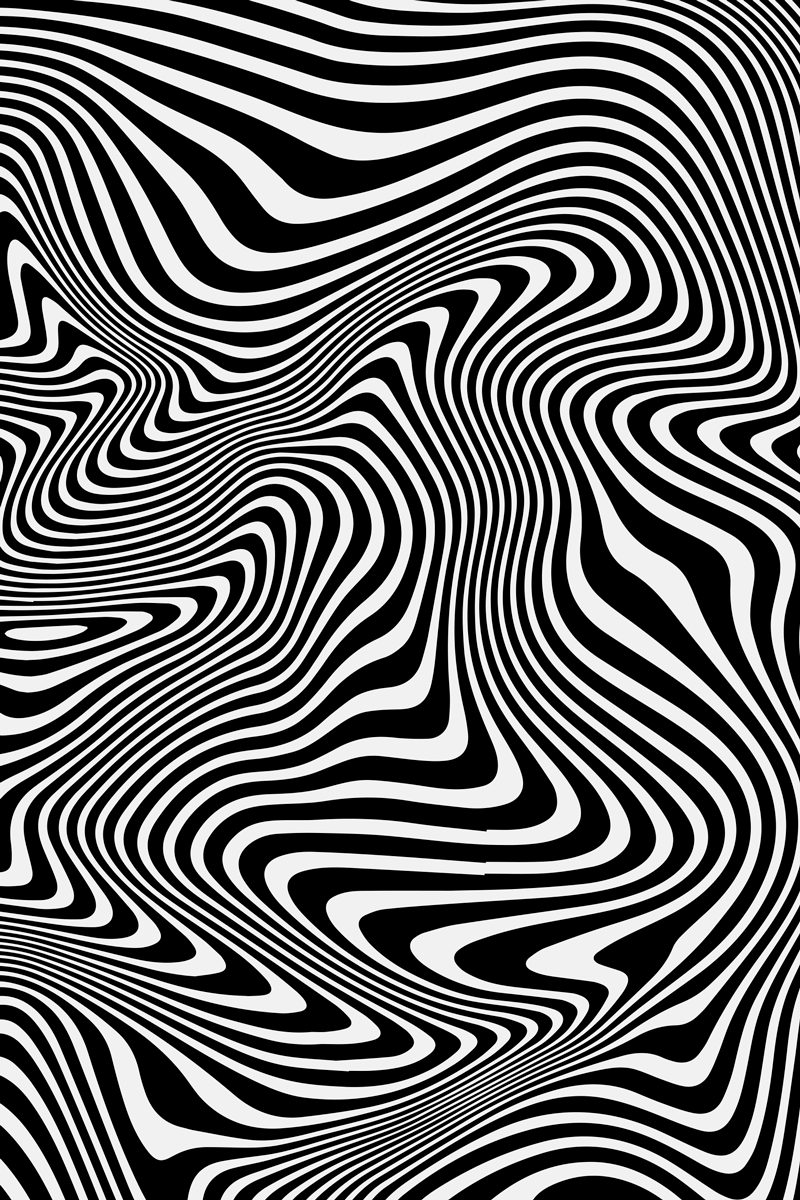 Tappeto vinile animali effetto 3d zebra - TenStickers