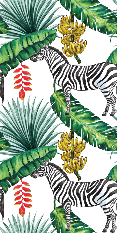 Tappeto vinile animali motivo natura - TenStickers