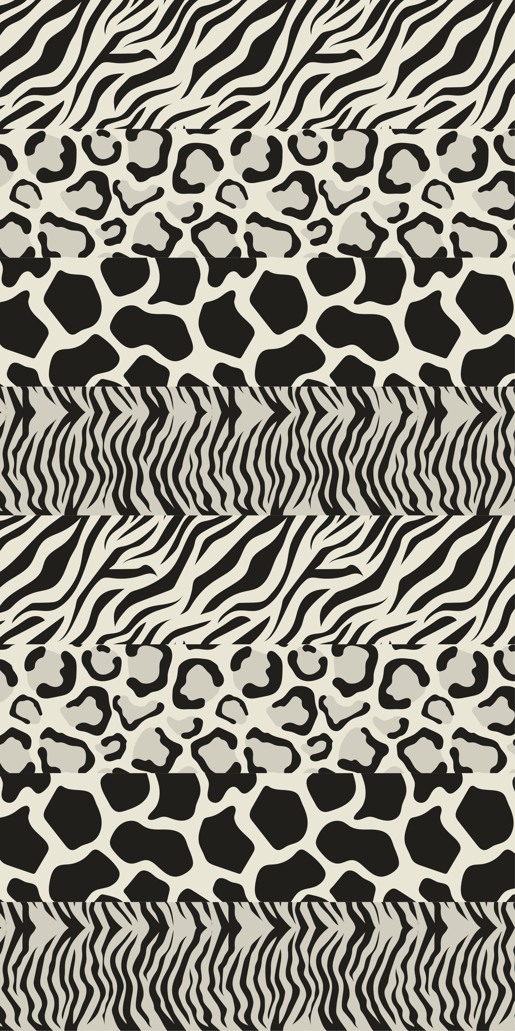 Tappeto vinile animali quattro design diversi - TenStickers