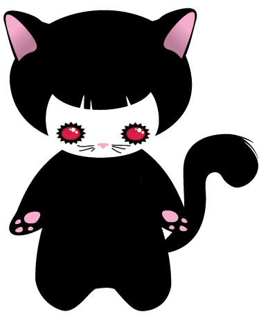 Tappeto vinile animali gattino mostruoso - TenStickers