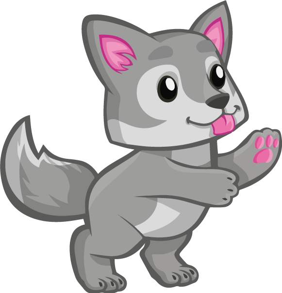 Tappeto vinile animali personaggio cucciolo vivace - TenStickers