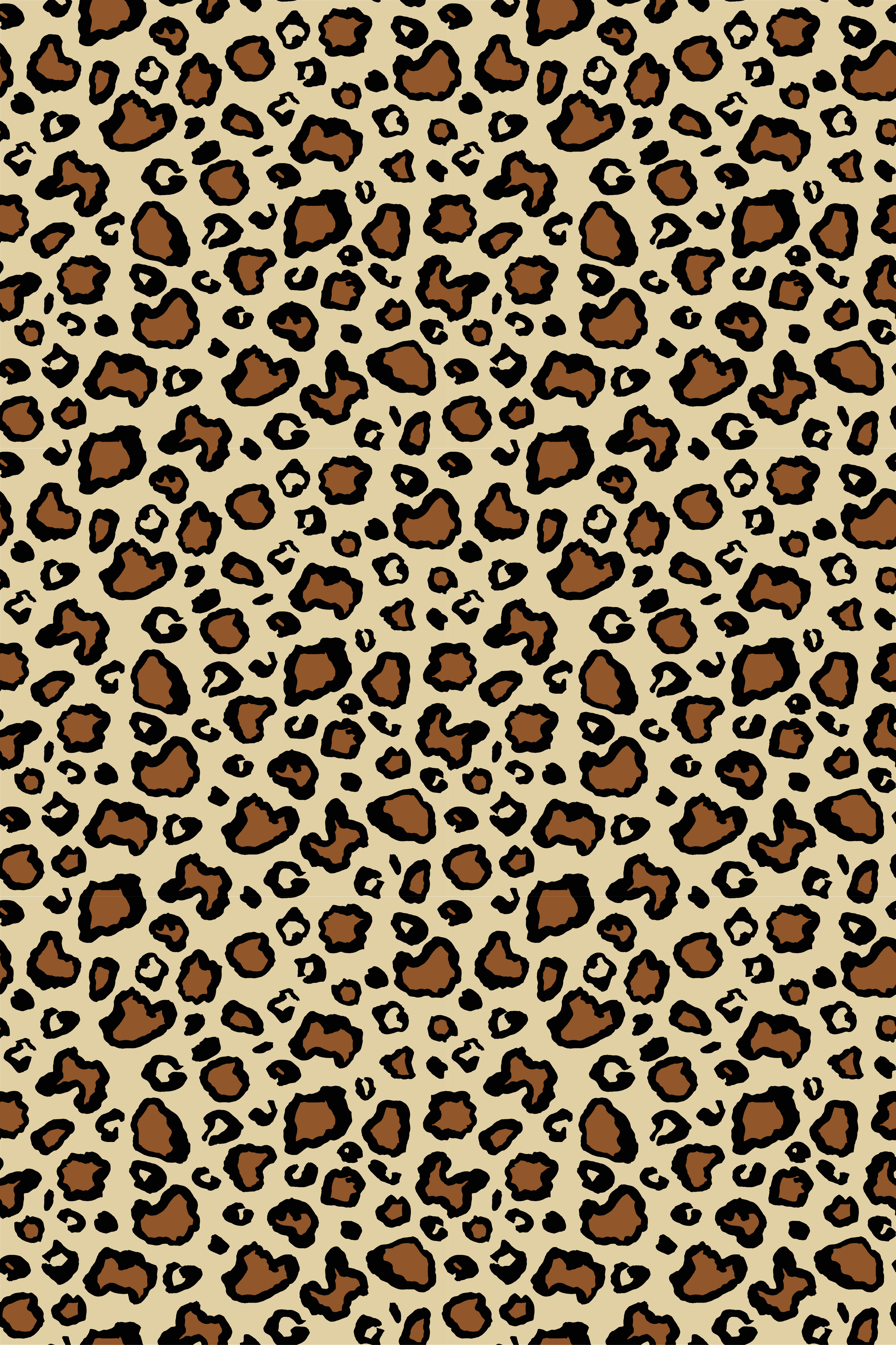 Tappeto vinile animali stampa leopardata classica - TenStickers