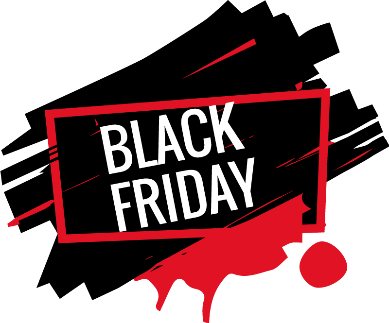 Tappeto vinile black friday adesivo moderno black friday - TenStickers