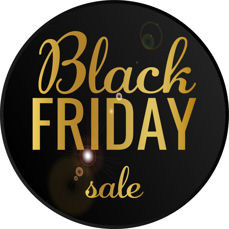 Tappeto vinile black friday vendita elegante black friday - TenStickers