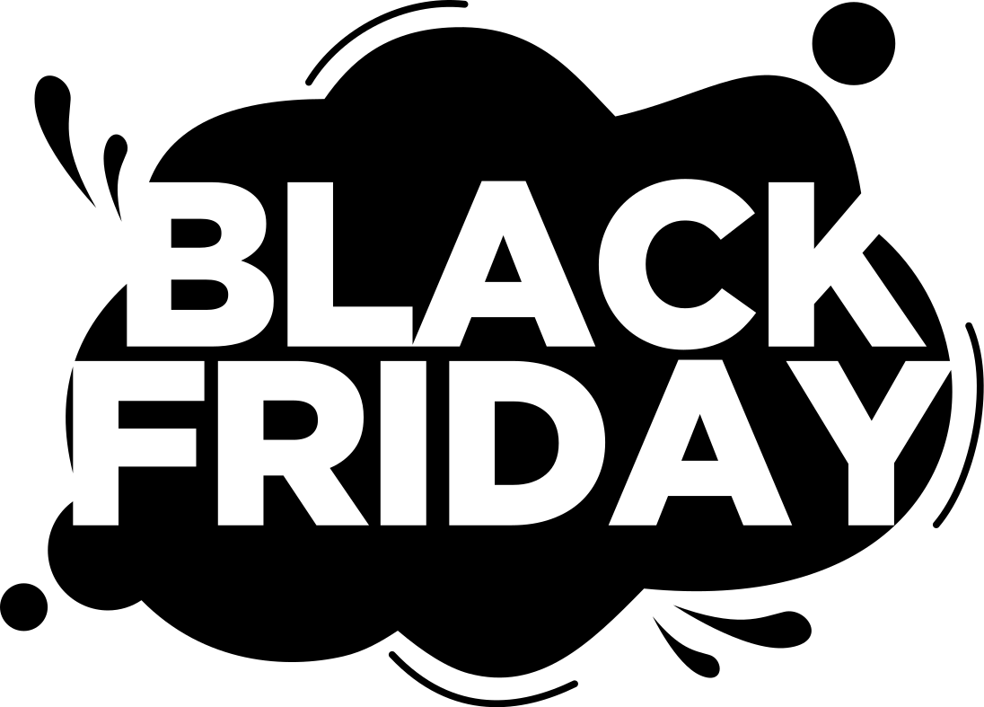 Tappeto vinile black friday schizzi di vernice - TenStickers