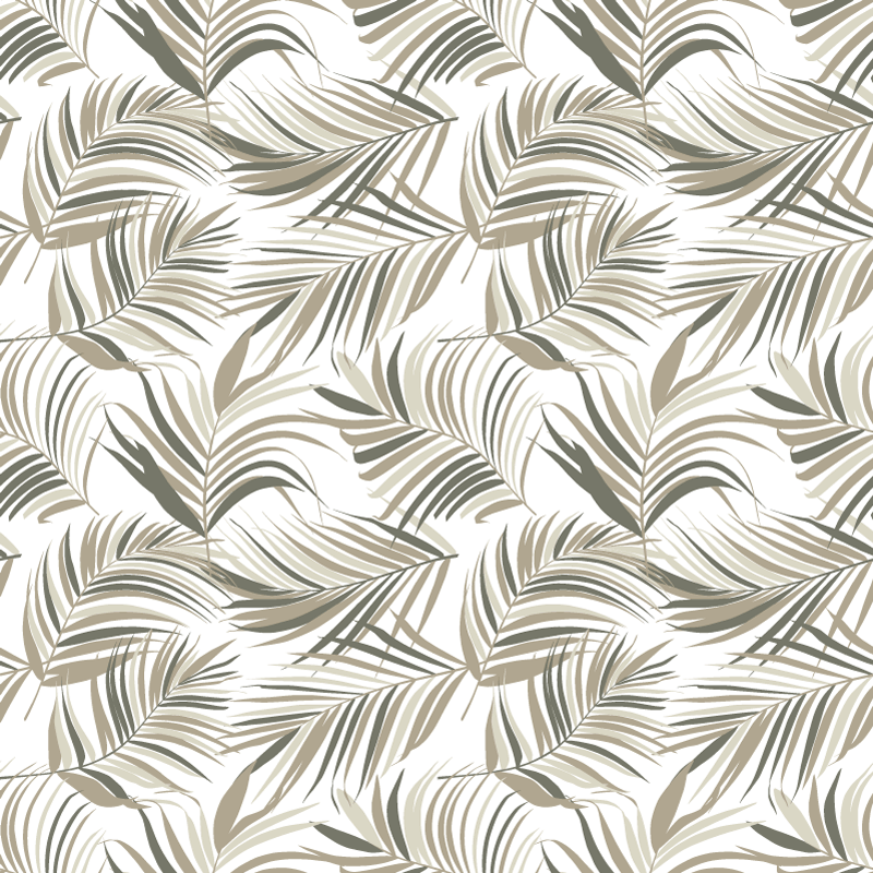 Tappeto vinile fiori natura lussureggiante e misteriosa - TenStickers