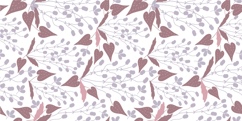 Tappeto vinile fiori motivo fiori vintage pastello - TenStickers