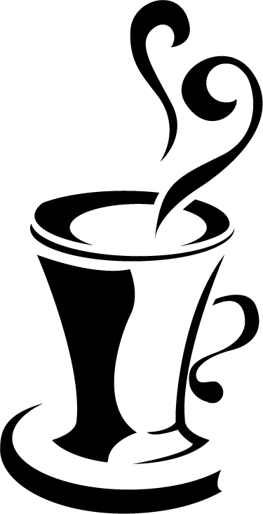 Tappeto pvc cucina caffè con cuore - TenStickers