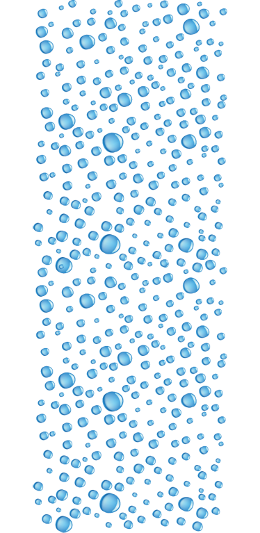 Tappeto vinile bagno gocce d'acqua - TenStickers