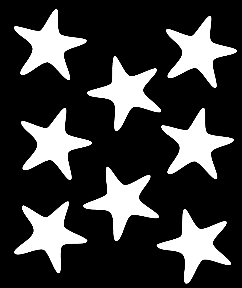 Tappeto vinile bagno stelle marine - TenStickers