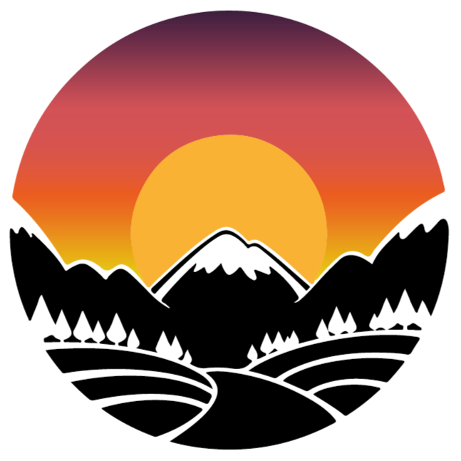 Tappeto vinile natura montagna e foresta - TenStickers