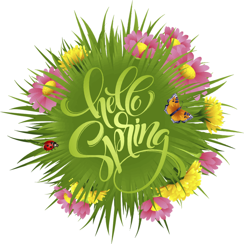 Tappeto vinile fiori campo di fiori primavera - TenStickers