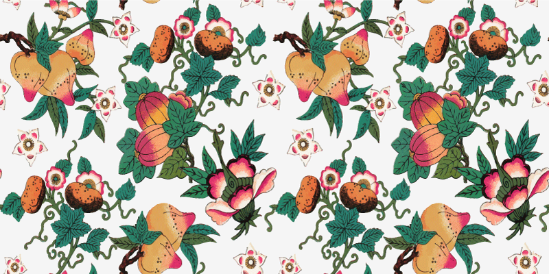 Tappeto vinile fiori stampa estiva multicolore - TenStickers