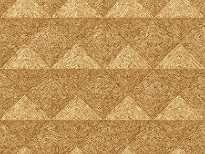 Tappeto vinile camera da letto 3d oro - TenStickers