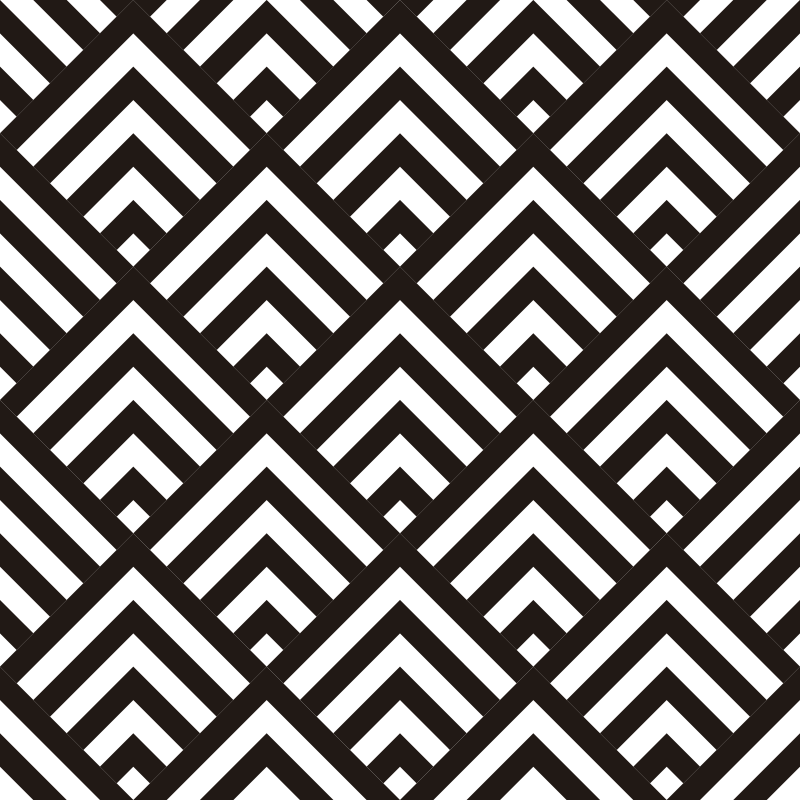 Tappeto vinile geometrico diamanti - TenStickers