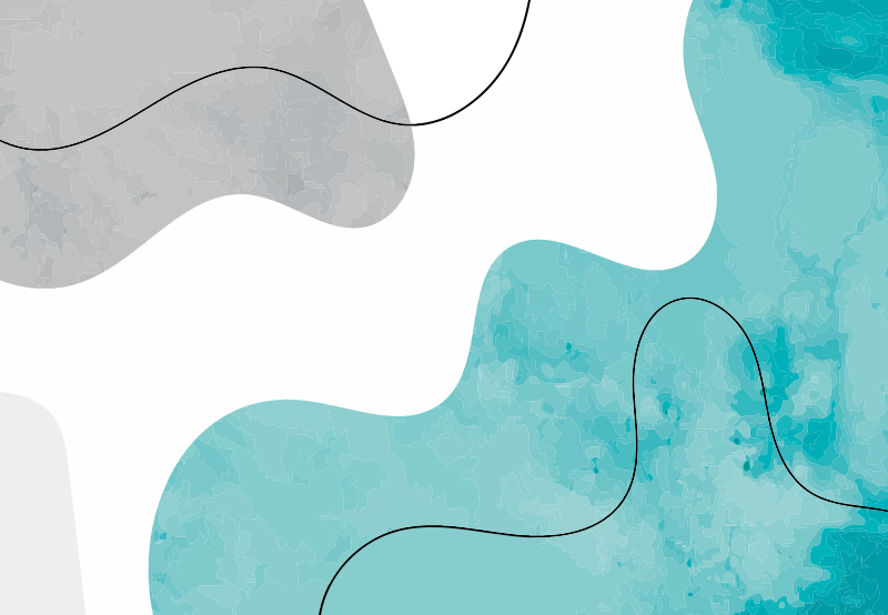 Tappeto vinile geometrico forme acquerello - TenStickers