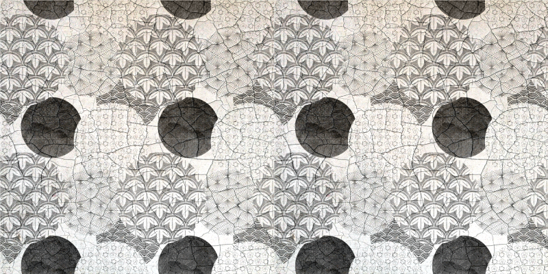 Tappeto vinile geometrico motivo geometrico orientale - TenStickers